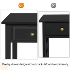 Yaheetech 3-Drawer Console Table With Storage Shelf -Cheap Furniture Store GUEST 0119a710 622a 4e45 aea9 f51644cc3358