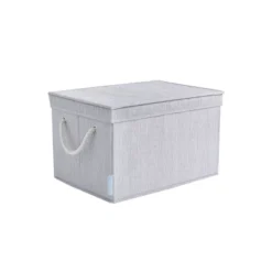 WeThinkStorage 2pk 34L Foldable Organizing Storage Bin With Rope Handle And Lid -Cheap Furniture Store GUEST 05f04650 2b78 4c1e 8b89 7f8c38371b41