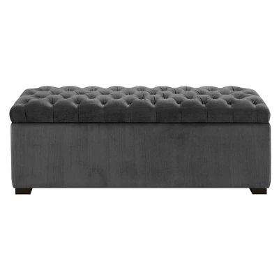 Carson Tufted Storage Ottoman - Picket House Furnishings 8 Carson Tufted Storage Ottoman - Picket House Furnishings - Image 8