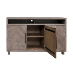 Palisades Deluxe Console TV Stand For TVs Up To 60" Gray - Martin Furniture 11 Palisades Deluxe Console TV Stand For TVs Up To 60" Gray - Martin Furniture -Cheap Furniture Store GUEST 0820d7c1 d038 4239 8342 ee340a1906d9