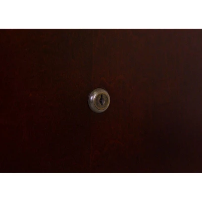 Huntington Club Two Drawer File Cabinet Cherry - Martin Furniture 4 Huntington Club Two Drawer File Cabinet Cherry - Martin Furniture - Image 4