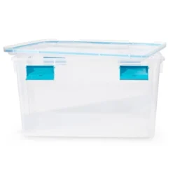 Sterilite 54 Quart Clear Plastic Stackable Storage Container Box Bin With Air Tight Gasket Seal Latching Lid Long Term Organizing Solution 10 Sterilite 54 Quart Clear Plastic Stackable Storage Container Box Bin With Air Tight Gasket Seal Latching Lid Long Term Organizing Solution -Cheap Furniture Store GUEST 1a9cc49a bce9 453e a8d3 55c379d63cdb
