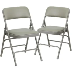 Emma And Oliver 2 Pack Home & Office Portable Party Events Padded Metal Folding Chair -Cheap Furniture Store GUEST 1d994e10 dff9 4555 b2b9 f989a8b4c8e3