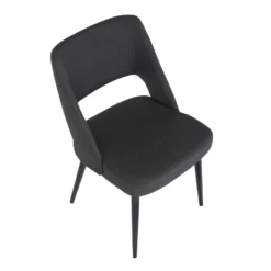 Valencia Steel/Polyester Dining Chair - LumiSource -Cheap Furniture Store GUEST 21c18c1b 07e6 40e0 a94e a59bf5edc904