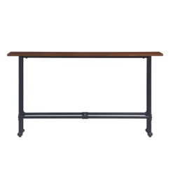 Angelito Console Table Black - Aiden Lane