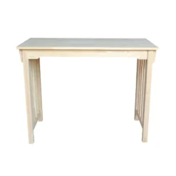 Mission Counter Height Table Unfinished - International Concepts