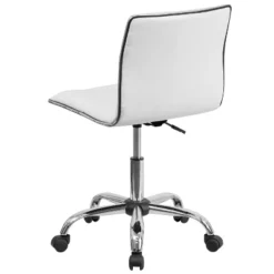 Merrick Lane Home Office Chair Ergonomic Executive Ribbed Low Back Armless Computer Desk Chair - Base, Frame & Border -Cheap Furniture Store GUEST 283baad7 d65c 4b68 8d2f 88edf278566d
