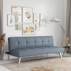 Colette Convertible Futon Sofa Bed Light Gray - Serta -Cheap Furniture Store GUEST 2a9ee75c 8517 4376 827a a23143d9aa3b