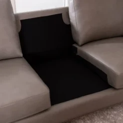 Logan Leather Sofa Gray - Abbyson Living -Cheap Furniture Store GUEST 2b14fc94 4eb5 41c0 a630 1887fb8de84a