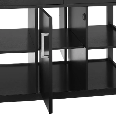 Audrey Faux Marble Top Kitchen Island Black - Crosley 7 Audrey Faux Marble Top Kitchen Island Black - Crosley - Image 7