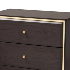 Cormac Wood And Metal 5 Drawer Storage Chest - Baxton Studio -Cheap Furniture Store GUEST 2e4057fd 26b2 4fad 87d3 dc1bdffcbf64