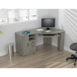 Corner Workcenter Gray - Inval
