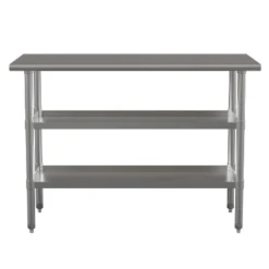 Emma And Oliver NSF Certified Stainless Steel 18 Gauge Work Table With 2 Undershelves -Cheap Furniture Store GUEST 3a62fdee 8450 4346 9a22 24ef1731a4a9