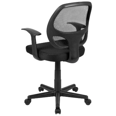 Emma And Oliver Mid-Back Mesh Swivel Ergonomic Task Office Chair - Arms 10 Emma And Oliver Mid-Back Mesh Swivel Ergonomic Task Office Chair - Arms - Image 10