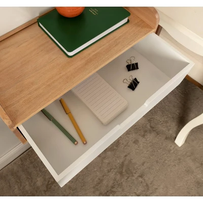 18" X 7" Kitt Floating Side Table Shelf White/Natural - Kate & Laurel All Things Decor 7 18" X 7" Kitt Floating Side Table Shelf White/Natural - Kate & Laurel All Things Decor - Image 7