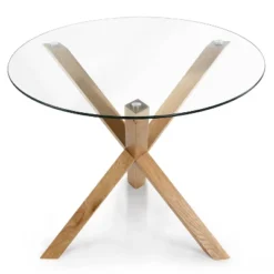 37.4" Wilford Round Dining Table - Poly & Bark