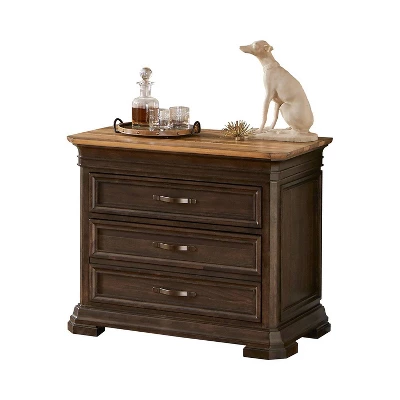 Sonoma File Cabinet Brown - Martin Furniture 2 Sonoma File Cabinet Brown - Martin Furniture - Image 2