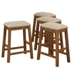 Set Of 4 24" Tobias Counter Height Barstools - Lifestorey -Cheap Furniture Store GUEST 4ebd7bd3 c192 4bfe 8b9a 67c2cffd171d