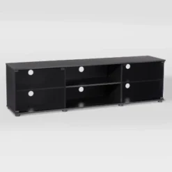 Fiji TV Stand For TVs Up To 80" Black - CorLiving