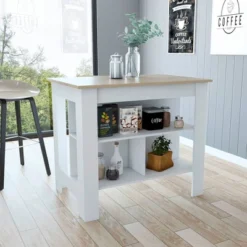 Lindon Kitchen Island - RST Brands