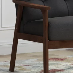 Set Of 2 Duluth Mid-Century Armchairs Black - Christopher Knight Home 7 Set Of 2 Duluth Mid-Century Armchairs Black - Christopher Knight Home -Cheap Furniture Store GUEST 63501b90 c7a2 4ea7 97b3 8d281b422ccc