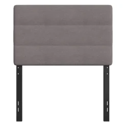 Emma And Oliver Modern Upholstered Headboard With Horizontal Line Stitching And Adjustable Height Rails -Cheap Furniture Store GUEST 66994258 a162 4948 b14b bdd9cfc7fe83