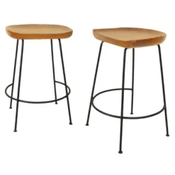 Set Of 2 24.5" Bryson Counter Height Barstools - Carolina Chair & Table -Cheap Furniture Store GUEST 67d6afca 4425 411c 9b81 b798e18816dc
