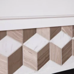 Budedar Fireplace With Marble Surround White - Aiden Lane -Cheap Furniture Store GUEST 7bcce40f f706 4036 a39f 14a8ca3a3da1