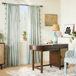 Palermo Desk Daisy Webbing Brown - Opalhouseâ„¢ Designed With Jungalowâ„¢