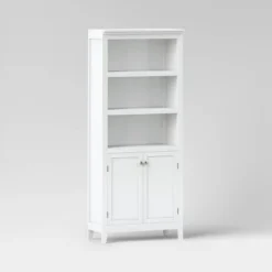 72" Carson 5 Shelf Bookcase With Doors - Threshold™ -Cheap Furniture Store GUEST 7d13a320 a881 4623 87ab 176b8890729a