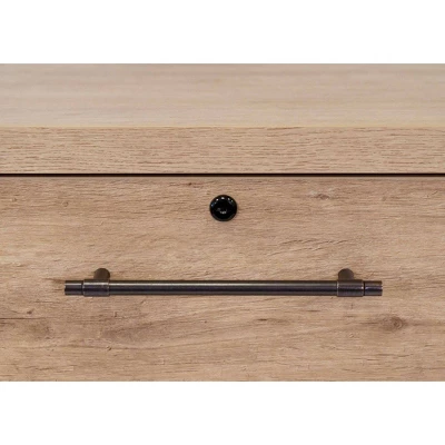 Abbott Contemporary Wood Laminate File Drawer Light Brown - Martin Furniture 5 Abbott Contemporary Wood Laminate File Drawer Light Brown - Martin Furniture - Image 5