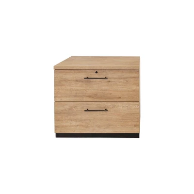 Abbott Contemporary Wood Laminate File Drawer Light Brown - Martin Furniture 2 Abbott Contemporary Wood Laminate File Drawer Light Brown - Martin Furniture - Image 2