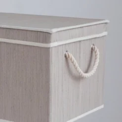 WeThinkStorage 2pk 34L Foldable Organizing Storage Bin With Rope Handle And Lid -Cheap Furniture Store GUEST 829b8563 2bcc 40f1 b8f9 a53d0e95aea1