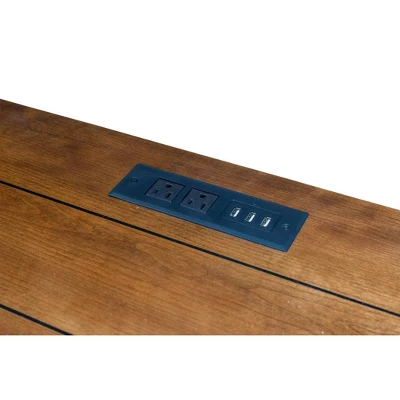 70" Durham Credenza White - Martin Furniture 7 70" Durham Credenza White - Martin Furniture - Image 7