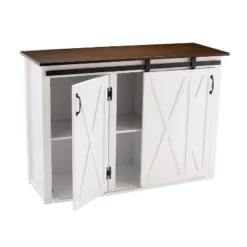 Lashire Barn Door Kitchen Island White - Aiden Lane 13 Lashire Barn Door Kitchen Island White - Aiden Lane -Cheap Furniture Store GUEST 89f6bf6f 8686 45de 82df 11da035a944d