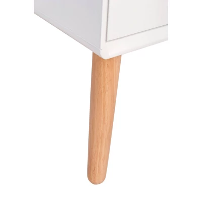 Lilou Side Table White - Adore Decor 3 Lilou Side Table White - Adore Decor - Image 3