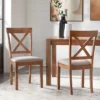 Set Of 2 Verdon Dining Chairs Driftwood - Buylateral