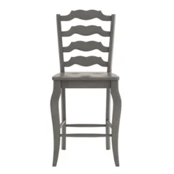 Set Of 2 24" South Hill French Ladder Back Counter Chairs - Inspire Q