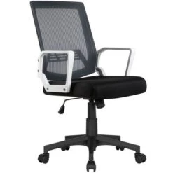 Yaheetech Adjustable Mid-Back Office Chair Computer Chair With Wheels -Cheap Furniture Store GUEST 92836098 f69f 47f0 aa2d 8f2f1a15d4d9