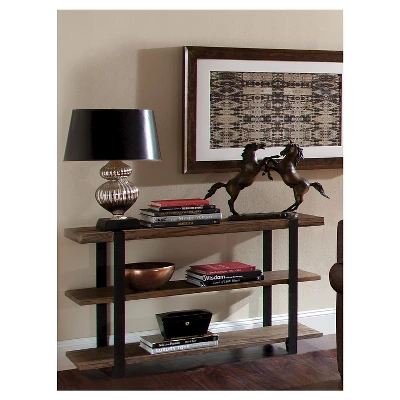 Modesto Wide TV Stand For TVs Up To 50" Brown - Alaterre Furniture 2 Modesto Wide TV Stand For TVs Up To 50" Brown - Alaterre Furniture - Image 2