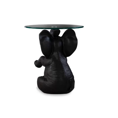 Elwyn Side Table Dark Gray - Powell Company 3 Elwyn Side Table Dark Gray - Powell Company - Image 3