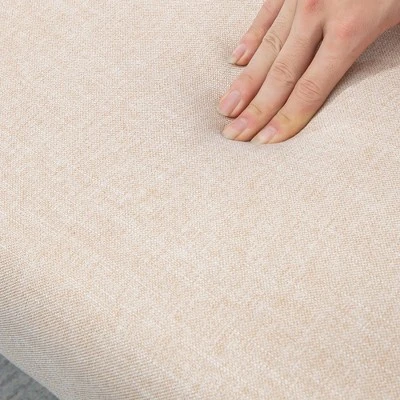 HOMCOM Accent Chair With Softness & Support, Upholstered Arm Chair For Living Room Furniture, Comfy Chair For Bedroom, Living Room Chair, Beige 4 HOMCOM Accent Chair With Softness & Support, Upholstered Arm Chair For Living Room Furniture, Comfy Chair For Bedroom, Living Room Chair, Beige - Image 4