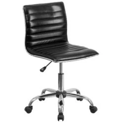 Merrick Lane Home Office Chair Ergonomic Executive Ribbed Low Back Armless Computer Desk Chair - Base, Frame & Border -Cheap Furniture Store GUEST a5fdbc2a a8ee 465c 8b7c a1b4987714d6