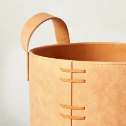 Faux Leather Storage Bin Camel Brown - Hearth & Hand™ With Magnolia 8 Faux Leather Storage Bin Camel Brown - Hearth & Hand™ With Magnolia -Cheap Furniture Store GUEST a690a4f2 fdff 45a8 bfee d68985dd8506