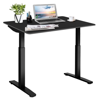 Costway 55'' One-Piece Universal Tabletop For Standard & Sit To Stand Desk Frame 8 Costway 55'' One-Piece Universal Tabletop For Standard & Sit To Stand Desk Frame - Image 8