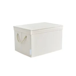 WeThinkStorage 2pk 34L Foldable Organizing Storage Bin With Rope Handle And Lid -Cheap Furniture Store GUEST c18ba628 b520 4b09 859c 20a7ef7f4e40