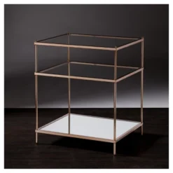 Benton Side Table Copper - Aiden Lane -Cheap Furniture Store GUEST cade8082 5dd7 447b 80e7 b14de0320cdb