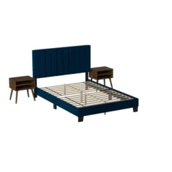 Queen Colbie Upholstered Platform Bed With Nightstands - Picket House Furnishings 27 Queen Colbie Upholstered Platform Bed With Nightstands - Picket House Furnishings -Cheap Furniture Store GUEST cd58880e a430 41d5 8fb0 9c62b65d41c3