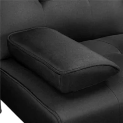 Yaheetech Convertible Futon Sofa Bed Tufted Fabric Futon With Cupholders And Pillows 15 Yaheetech Convertible Futon Sofa Bed Tufted Fabric Futon With Cupholders And Pillows -Cheap Furniture Store GUEST cdb17eb5 fbc9 4cd4 bb2b 9c11482e4d27