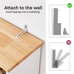 Yaheetech Kitchen Pantry Storage Kitchen Buffet With 3 Cabinets, White -Cheap Furniture Store GUEST cdf40b9c 11c7 4c0b a351 344080529233